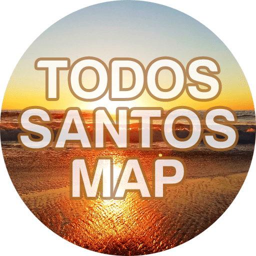 Todos Santos Driving Map