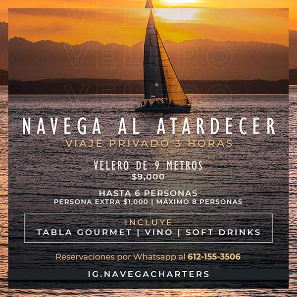 Navega Charters - La Paz, Baja California Sur, México