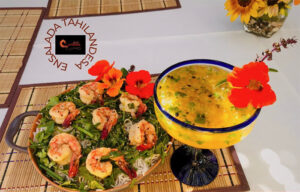 Carlitos Place - Asian fusión restaurant. Local sea food, organic products from the Todos Santos and El Pescadero area