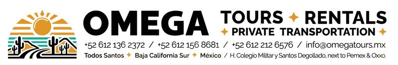 Omega Tours & Transportation - Todos Santos, Baja California Sur, México