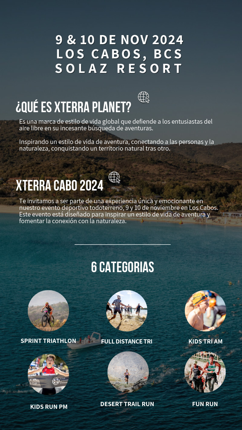 XTERRA Cabo - Triathlon - Los Cabos, Baja California Sur, México