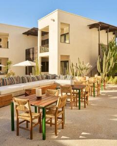 Benno / Hotel San Cristóbal’s restaurant serves Mexican and Mediterranean flavors rooted in the local bounty of Baja.