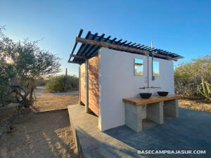 Base Camp Baja Sur / 3 Minute walk to playa La Pastora / Todos Santos, Baja California Sur, México.