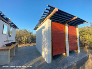 Base Camp Baja Sur / 3 Minute walk to playa La Pastora / Todos Santos, Baja California Sur, México.