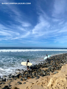 Base Camp Baja Sur / 3 Minute walk to playa La Pastora / Todos Santos, Baja California Sur, México.